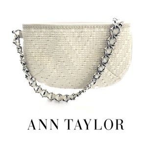 Limited Edition San Tropez ANN TAYLOR Chain Strap Mini Clutch